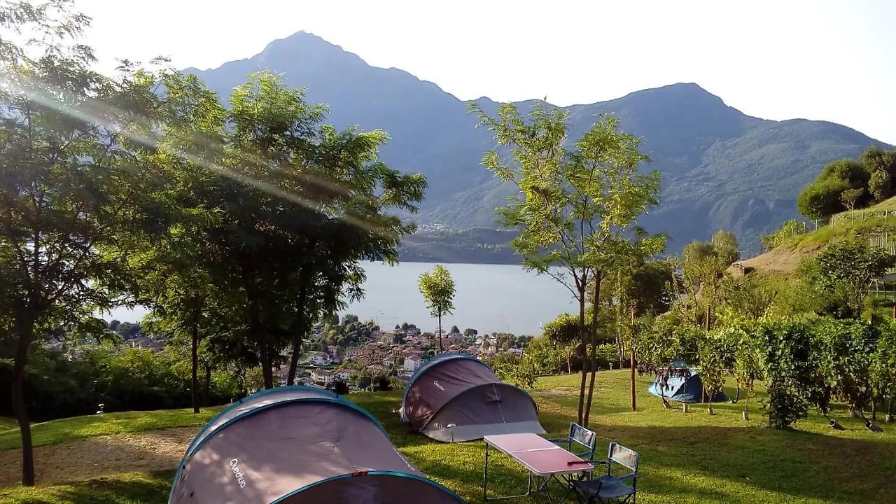 Camping Colle Vento Hotel Domaso Campsite